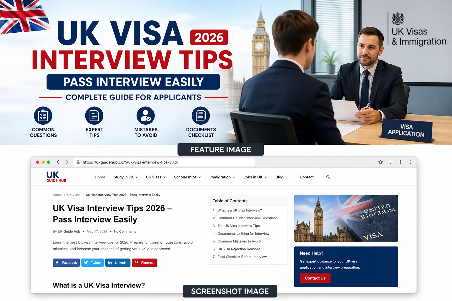 UK Visa Interview Tips 2026 – Pass Interview Easily
