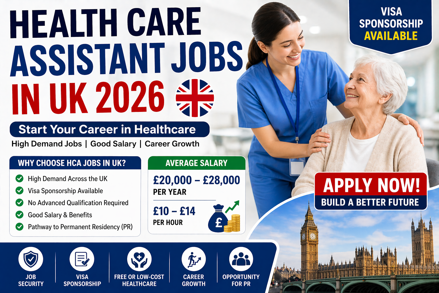 Health Care Assistant Jobs UK 2026 – Visa Sponsorship Available