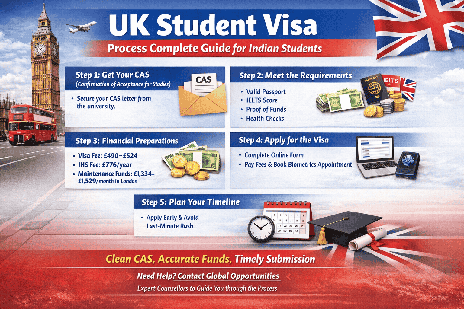 UK Student Visa 2026 – Study in UK Complete Guide